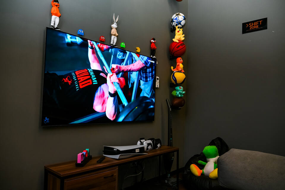 Sala de games da SHIFT